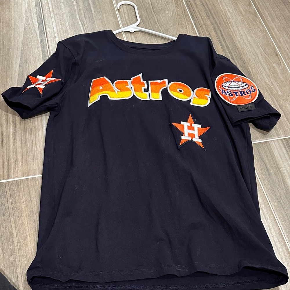 Astros Kids T-Shirt - Black